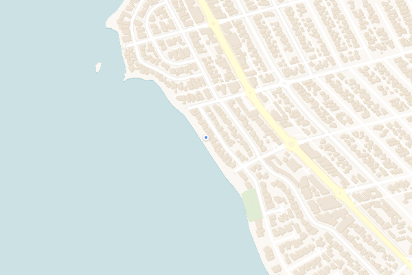 Beach preview with direction rings overlay